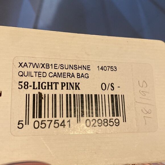 NWT Ted Baker London Sunshine Quilted Blush Pink Camera Bag - Picture 6 of 14